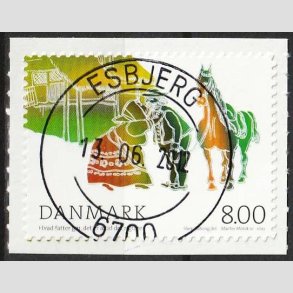 FRIM�RKER DANMARK | 2012 - AFA 1713a - H.C. Andersens eventyr - 8,00 Kr. flerfarvet - Pragt Stemplet