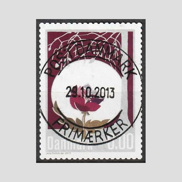 FRIMRKER DANMARK | 2013 - AFA 1756 - Vinterstemning - 6,00 Kr. flerfarvet - Pragt Stemplet