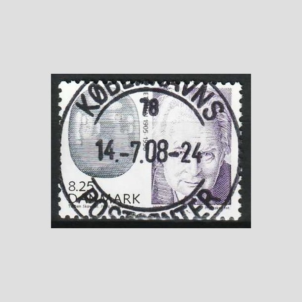 FRIMRKER DANMARK | 2007 - AFA 1521 - Store danskere I - 8,25 Kr. flerfarvet - Lux Stemplet 