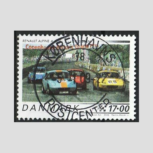 FRIMRKER DANMARK | 2006 - AFA 1473 - Klassiske racerbiler - 17,00 Kr. Lotus Elan - Pragt Stemplet