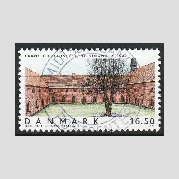 FRIMRKER DANMARK | 2005 - AFA 1421 - Danske boliger IV. - 16,50 Kr. - Pragt Stemplet 
