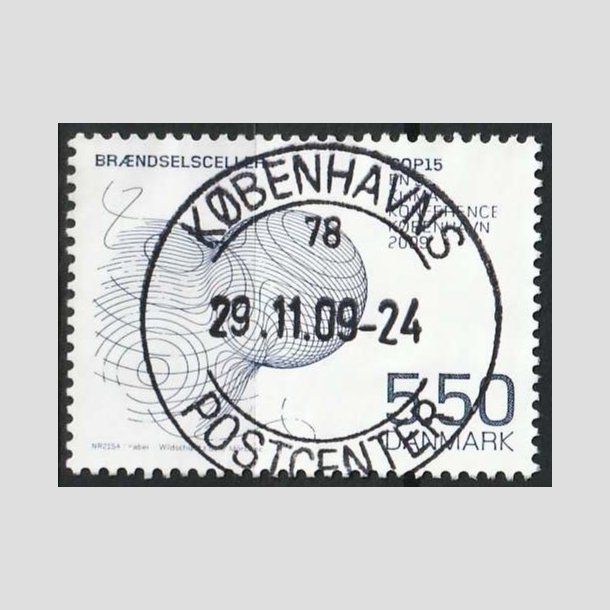 FRIMRKER DANMARK | 2009 - AFA 1590 - COP15 - 5,50 Kr. flerfarvet - Lux Stemplet