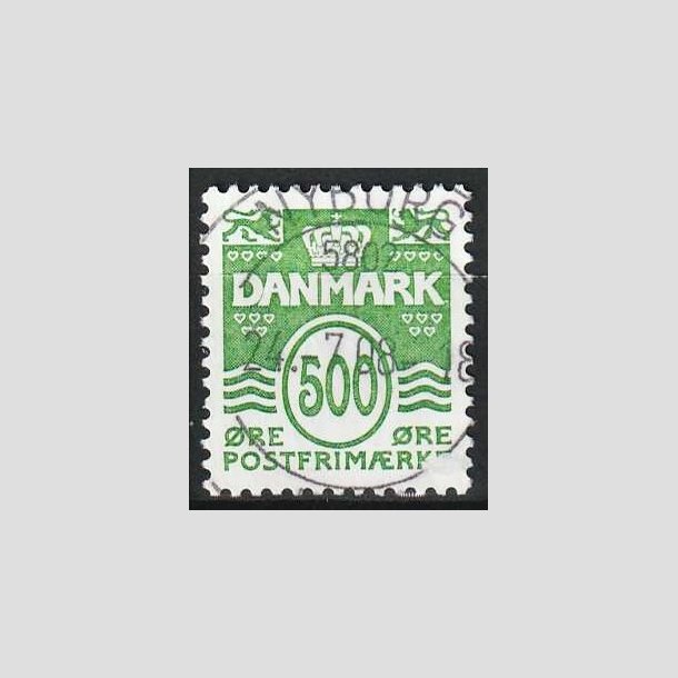 FRIMRKER DANMARK | 2008 - AFA 1530E - Blgelinie - 500 re lys grn - Pragt Stemplet