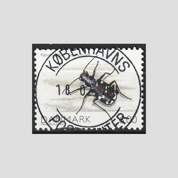FRIMRKER DANMARK | 2007 - AFA 1513 - Danmarks natur I - 6,00 Kr. flerfarvet - Pragt Stemplet 