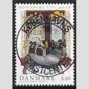 FRIM�RKER DANMARK | 2006 - AFA 1464 - Roseborg Slot 400 �r. - 5,50 Kr. - Pragt Stemplet