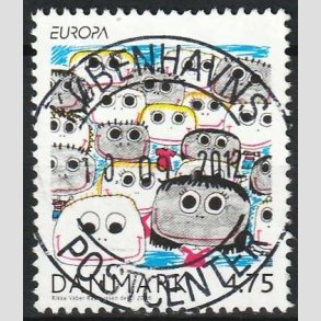 FRIM�RKER DANMARK | 2006 - AFA 1482 - Europam�rker b�rn/unge - 4,75 Kr. - Pragt Stemplet 