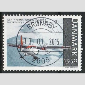 FRIM�RKER DANMARK | 2007 - AFA 1498 - Internationalt polar�r - 13,50 Kr. - Pragt Stemplet 