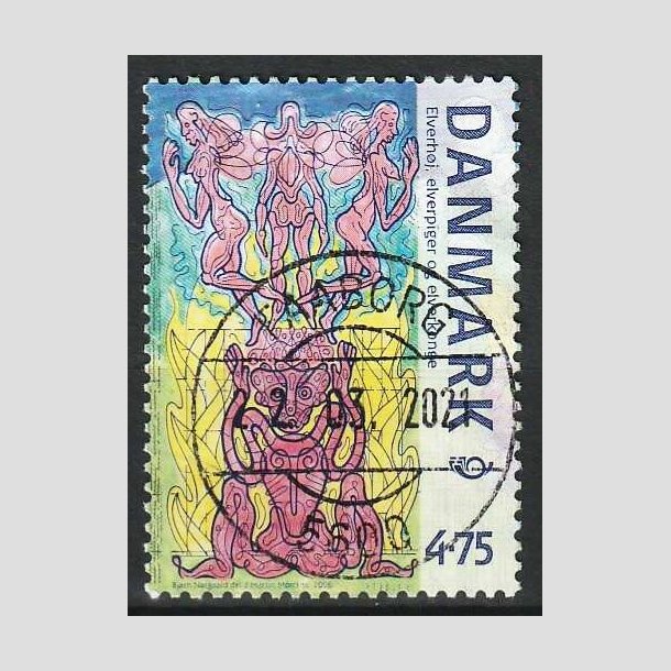 FRIMRKER DANMARK | 2006 - AFA 1460 - Mystiske vsener - 4,75 Kr. flerfarvet - Pragt Stemplet 