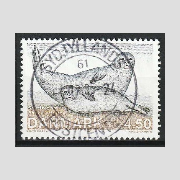 FRIMRKER DANMARK | 2005 - AFA 1451 - Sler i Danmark - 4,50 Kr. spttet sl - Pragt Stemplet 