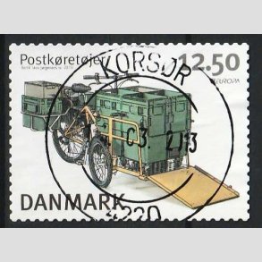 FRIM�RKER DANMARK | 2013 - AFA 1741 - Postk�ret�jer - 12,50 Kr. flerfarvet - Pragt Stemplet Kors�r