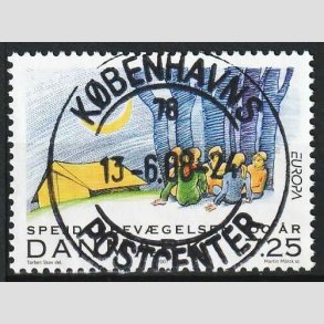 FRIM�RKER DANMARK | 2007 - AFA 1511 - Spejderbev�gelsen - 7,25 Kr. Aftenstemning - Pragt Stemplet