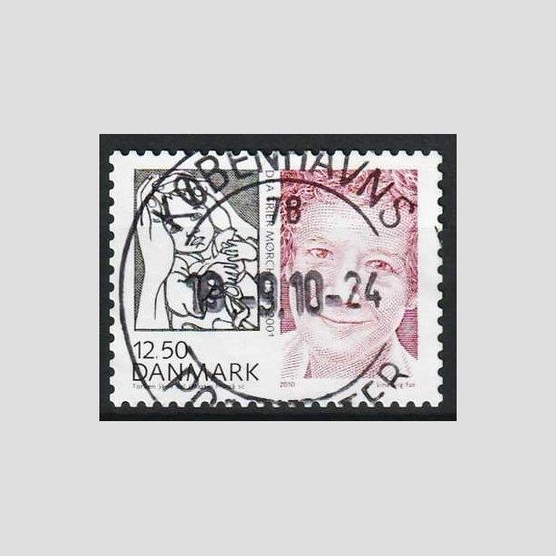 FRIMRKER DANMARK | 2010 - AFA 1635E - Store danskere 3. - 12,50 Kr. - Pragt Stemplet