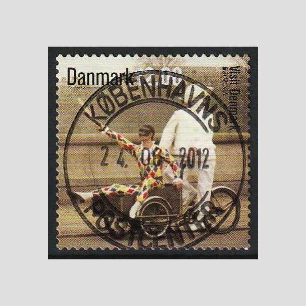 FRIMRKER DANMARK | 2012 - AFA 1696 - Visit Danmark - 12,00 Kr. flerfarvet - Pragt Stemplet 