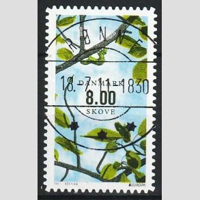 FRIM�RKER DANMARK | 2011 - AFA 1658a - Europam�rker, skove - 8,00 Kr. - Lux Stemplet R�nne