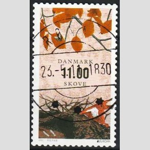 FRIMRKER DANMARK | 2011 - AFA 1659 - Europamrker, skove - 11,00 Kr. flerfarvet - Pnt stemplet