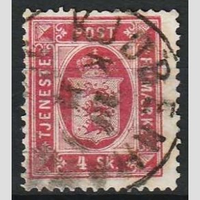 FRIMRKER DANMARK | 1871 - AFA 2 - 4 Skilling - Stemplet