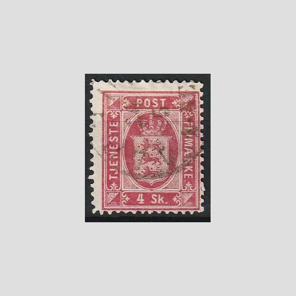 FRIMRKER DANMARK | 1871 - AFA 2 - 4 Skilling - Stemplet