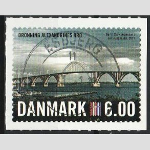 FRIM�RKER DANMARK | 2012 - AFA 1689 - Nordia 2012 - 6,00 Kr. flerfarvet - Pragt Stemplet Esbjerg