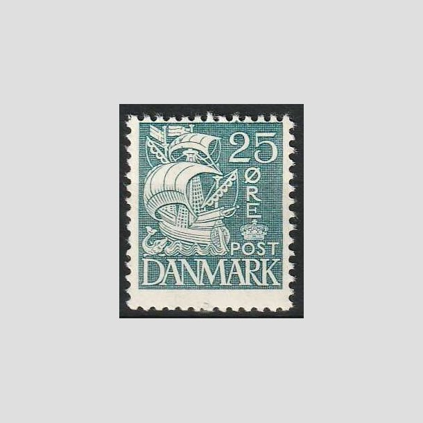 FRIMRKER DANMARK | 1933 - AFA 205 - Karavel 25 re bl Type I - Ubrugt