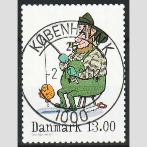 FRIM�RKER DANMARK | 2011 - AFA 1685 - Vintereventyr - 13,00 Kr. flerfarvet - Pragt Stemplet