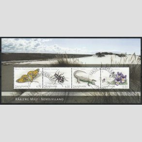 FRIM�RKER DANMARK | 2007 - AFA 1516 - Danmarks natur I - Miniark 31,50 Kr. - Pragt Stemplet