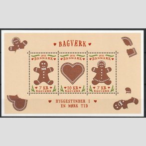 FRIMRKER DANMARK | 2015 - AFA 1838A - Bagvrk - Miniark - Postfrisk