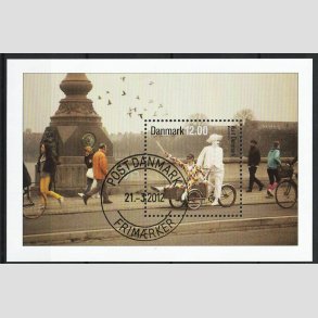 FRIM�RKER DANMARK | 2012 - AFA 1697A - Visit Danmark - 12,00 Kr. Miniark - Pragt Stemplet 