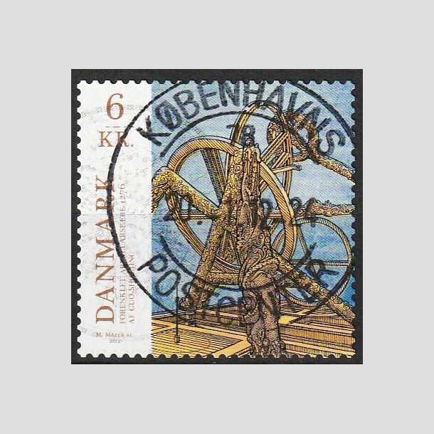 FRIM�RKER DANMARK | 2012 - AFA 1693 - Astronomi - 6,50 Kr. flerfarvet - Pragt Stemplet