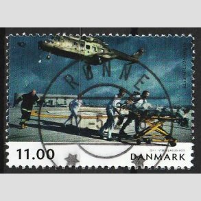 FRIM�RKER DANMARK | 2012 - AFA 1699 - Norden ved havet - 11,00 Kr. (fra miniark) - Lux Stemplet 