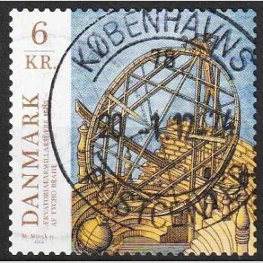 FRIM�RKER DANMARK | 2012 - AFA 1692 - Astronomi - 6,50 Kr. flerfarvet - Pragt Stemplet 