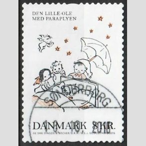 FRIM�RKER DANMARK | 2016 - AFA 1862 - B�rnesange - 8,00 Kr. flerfarvet - Pragt Stemplet 