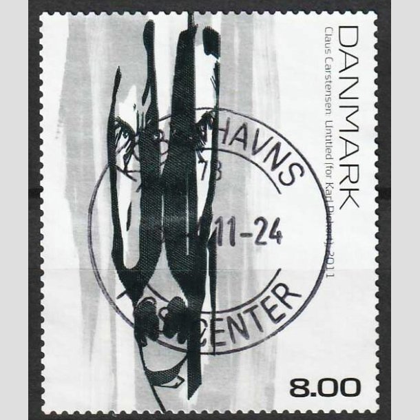 FRIMRKER DANMARK | 2011 - AFA 1650E - Frimrkekunst 15 - 8,00 Kr. - Lux Stemplet  