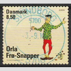 FRIMRKER DANMARK | 2010 - AFA 1629E - Brnebger - 8,50 Kr. Orla Fr-Snapper - Lux Stemplet