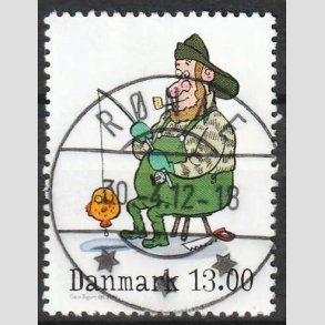 FRIM�RKER DANMARK | 2011 - AFA 1685A - Vintereventyr - 13,00 Kr. flerfarvet - Pragt Stemplet R�nne