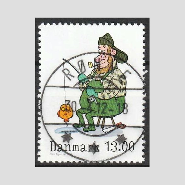 FRIM�RKER DANMARK | 2011 - AFA 1685A - Vintereventyr - 13,00 Kr. flerfarvet - Pragt Stemplet R�nne