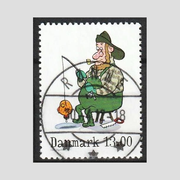 FRIM�RKER DANMARK | 2011 - AFA 1685A - Vintereventyr - 13,00 Kr. flerfarvet - Pragt Stemplet R�nne