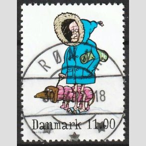 FRIM�RKER DANMARK | 2011 - AFA 1684A - Vintereventyr - 11,00 Kr. - Lux Stemplet R�nne