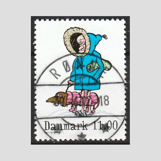 FRIM�RKER DANMARK | 2011 - AFA 1684A - Vintereventyr - 11,00 Kr. - Lux Stemplet R�nne