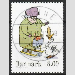 FRIM�RKER DANMARK | 2011 - AFA 1683 - Vintereventyr - 8,00 Kr. - Pragt Stemplet R�nne