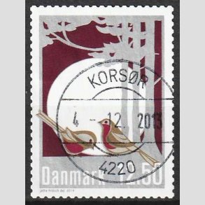 FRIM�RKER DANMARK | 2013 - AFA 1758 - Vinterstemning - 12,50 Kr. flerfarvet - Pragt Stemplet