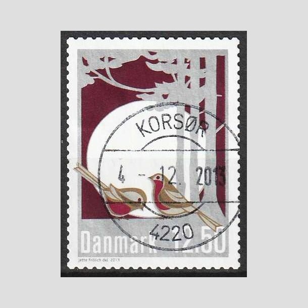 FRIM�RKER DANMARK | 2013 - AFA 1758 - Vinterstemning - 12,50 Kr. flerfarvet - Pragt Stemplet