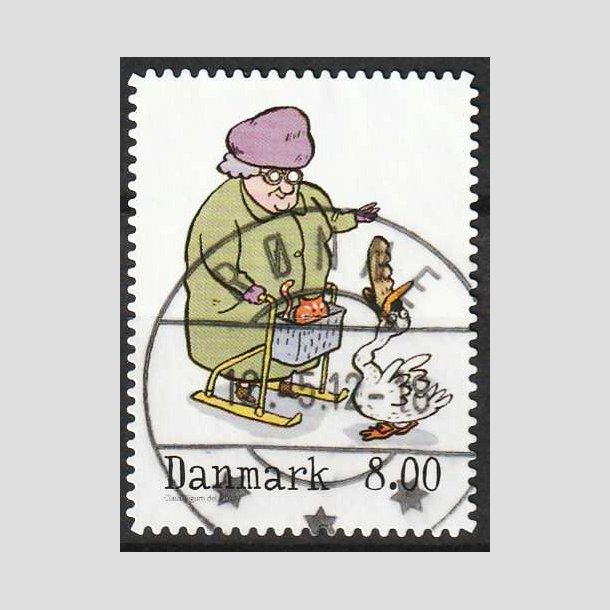 FRIM�RKER DANMARK | 2011 - AFA 1683a - Vintereventyr - 8,00 Kr. flerfarvet - Pragt Stemplet 