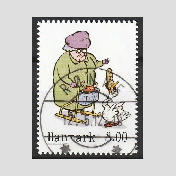 FRIM�RKER DANMARK | 2011 - AFA 1683a - Vintereventyr - 8,00 Kr. flerfarvet - Pragt Stemplet 