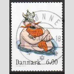 FRIM�RKER DANMARK | 2011 - AFA 1682 - Vintereventyr - 6,00 Kr. flerfarvet - Pragt Stemplet