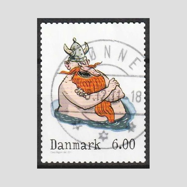 FRIM�RKER DANMARK | 2011 - AFA 1682 - Vintereventyr - 6,00 Kr. flerfarvet - Pragt Stemplet