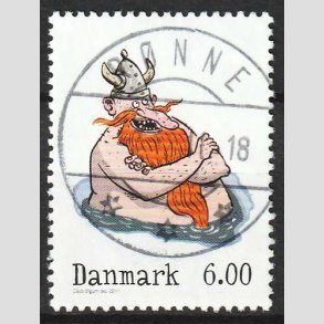FRIM�RKER DANMARK | 2011 - AFA 1682A - Vintereventyr - 6,00 Kr. flerfarvet - Pragt Stemplet