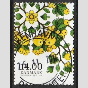 FRIM�RKER DANMARK | 2014 - AFA 1798 - Vinter-poesi - 14,00 Kr. ildtorn - Pragt Stemplet 