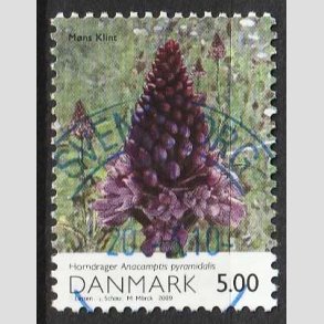 FRIM�RKER DANMARK | 2009 - AFA 1571 - Danmarks natur II - 5,00 Kr. flerfarvet - Pragt Stemplet 