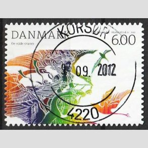 FRIM�RKER DANMARK | 2012 - AFA 1712a - H.C. Andersens eventyr - 6,00 Kr. flerfarvet - Pragt Stemplet