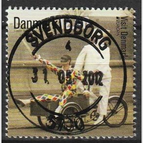 FRIM�RKER DANMARK | 2012 - AFA 1696 - Visit Danmark - 12,00 Kr. flerfarvet - Pragt Stemplet 